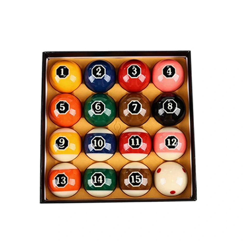 57.2mm Oversized Tournament Octagon - Balls Crystal Standard Billiard Pro Design