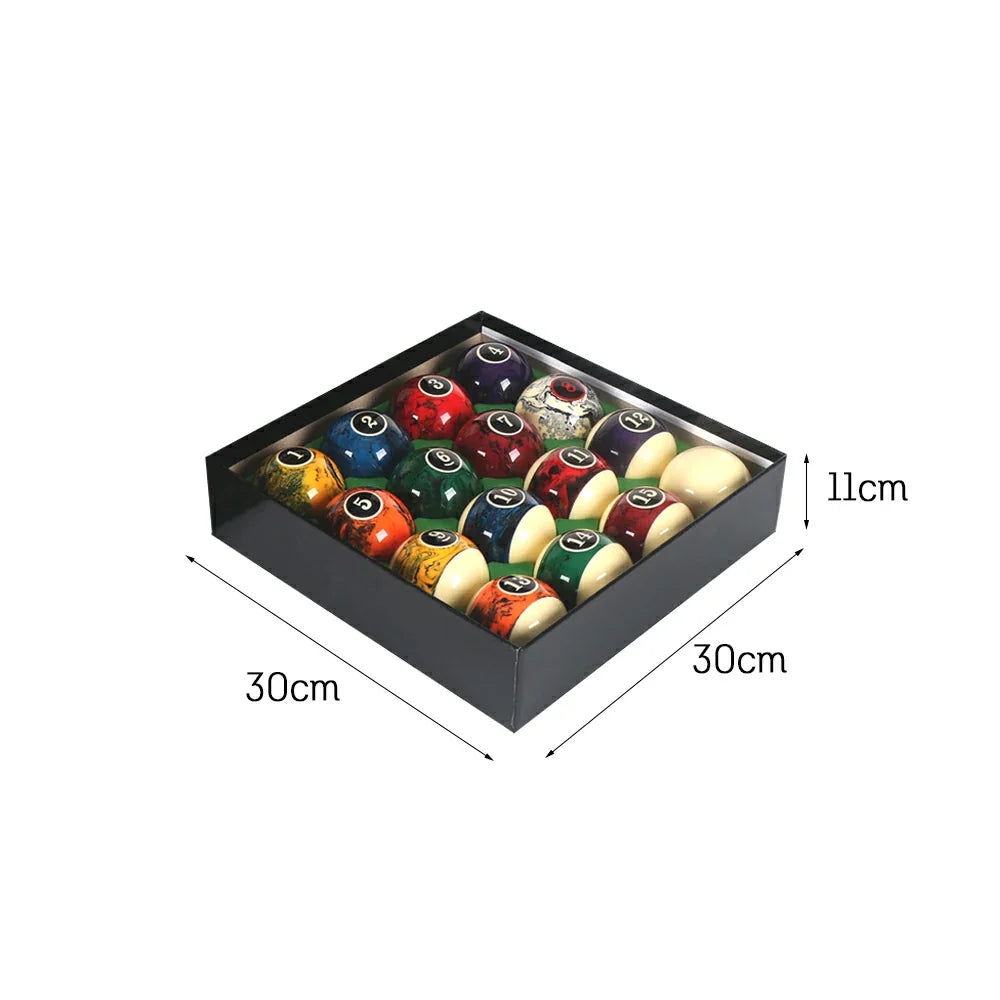 57.2mm Fantasy Billiard Dream ballCompetition Crystal 12C - Pro Oversized Balls Set