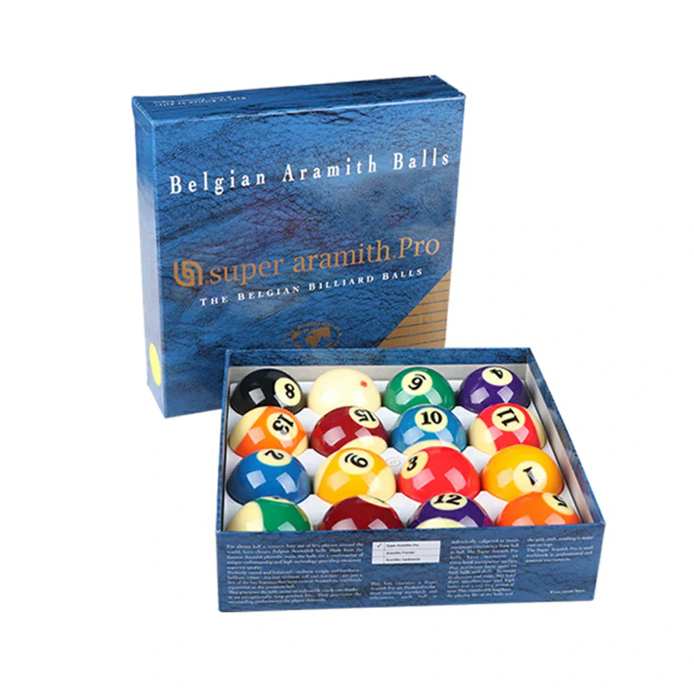 57.2mm Advanced Large Billiards Ball Crystal Edition Set Standard/Professional Match - Blue