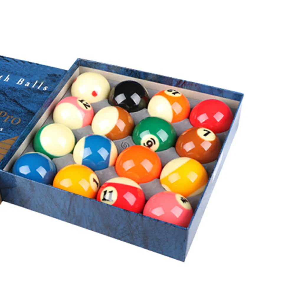57.2mm Advanced Large Billiards Ball Crystal Edition Set Standard/Professional Match - Blue