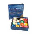 57.2mm Advanced Large Billiards Ball Crystal Edition Set Standard/Professional Match - Blue