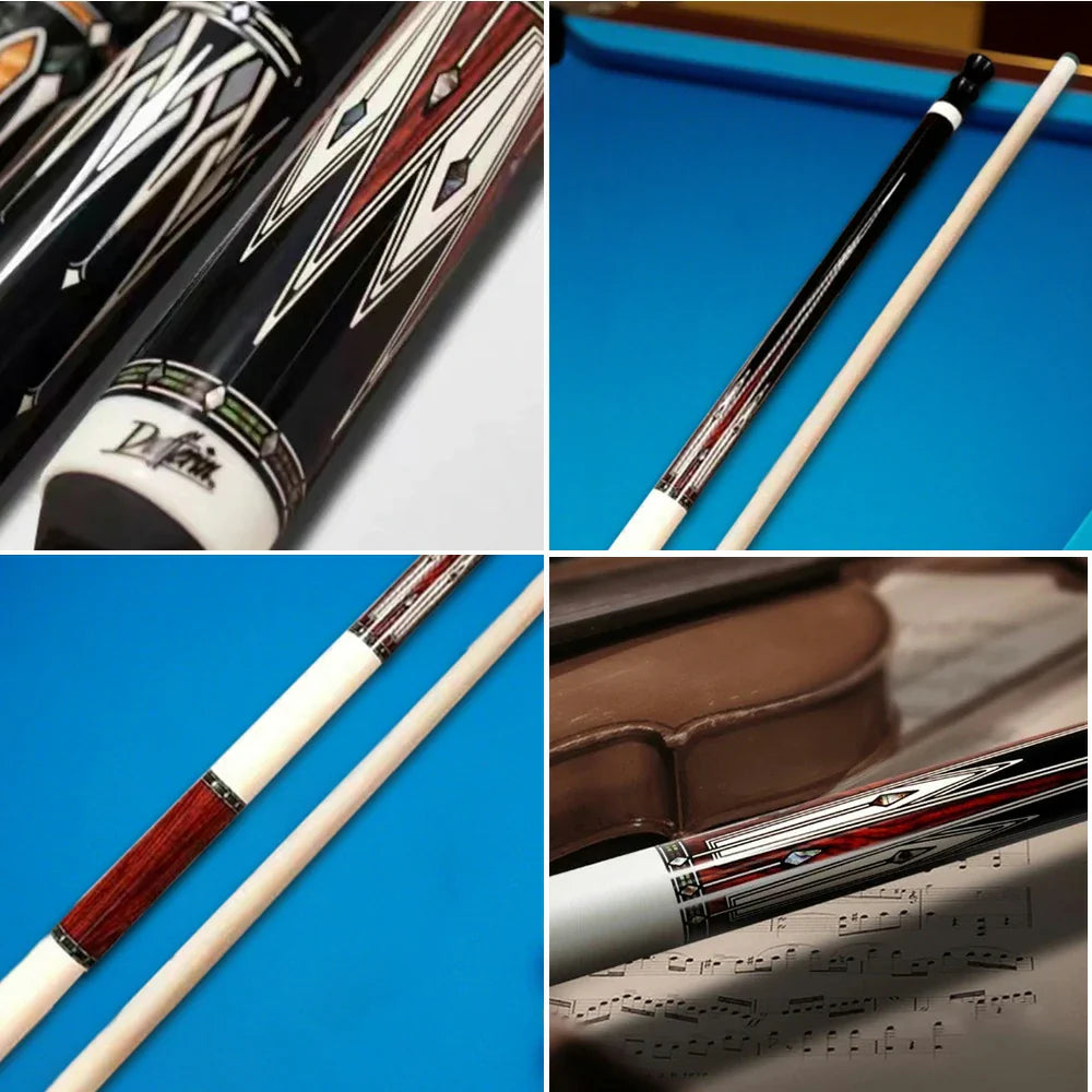 RB 147cm Billiard Cue 12.5cm High-End Stick Professional Pool Cue Maple with Billiards Tip Accessories