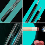 RB Professional 147cm - Case Maple Includes Cue Set Billiard Cue&4-Hole Cue - Pool Blue&Black