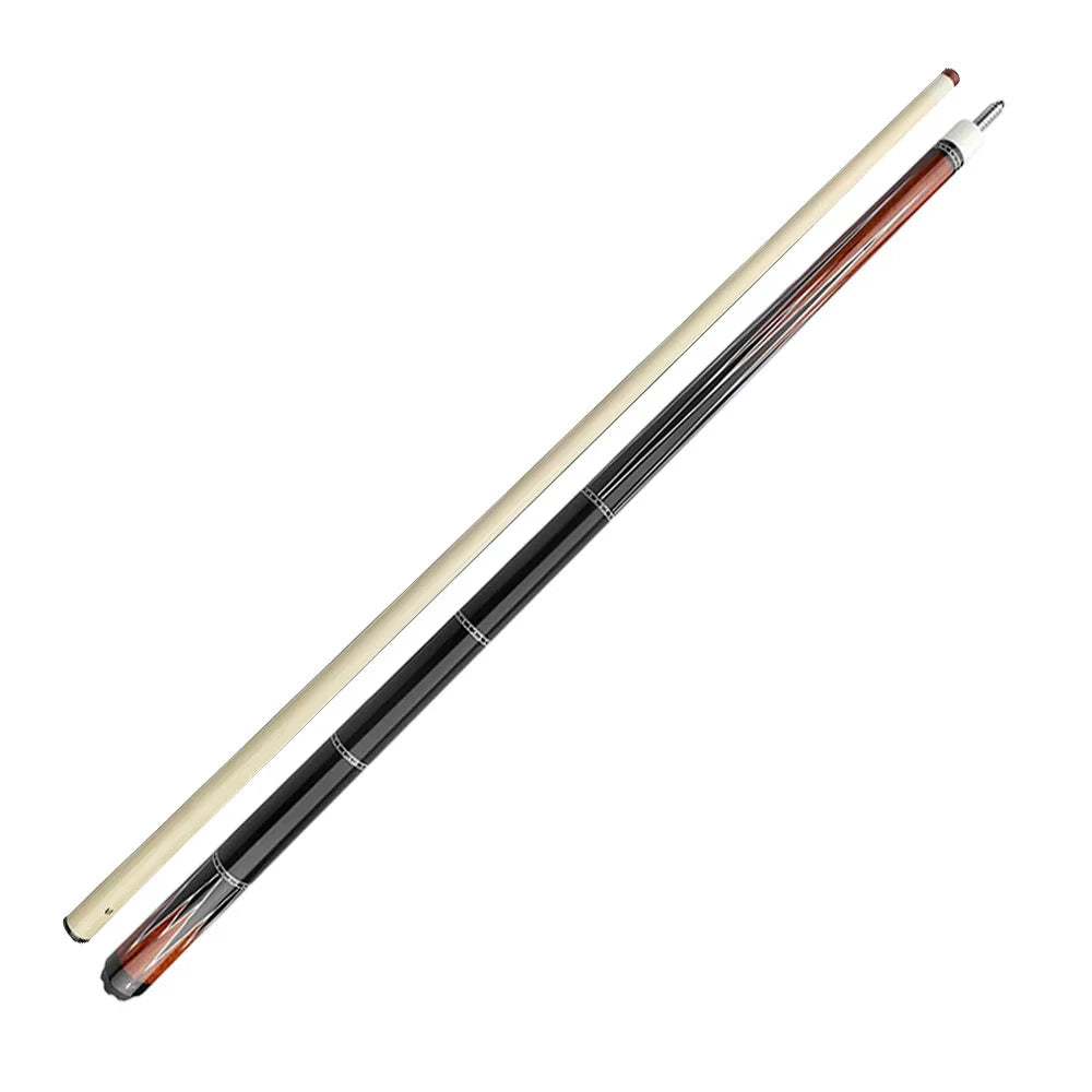RB Professional Cue Cue Pool Set Case,Smooth Includes - 147cm Handle 4-Hole Billiard Cue - Black&Red
