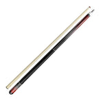 RB Professional Pool 4-Hole Case,Leather Cue - Includes Handle Cue Cue Billiard Set - 147cm Black&Red