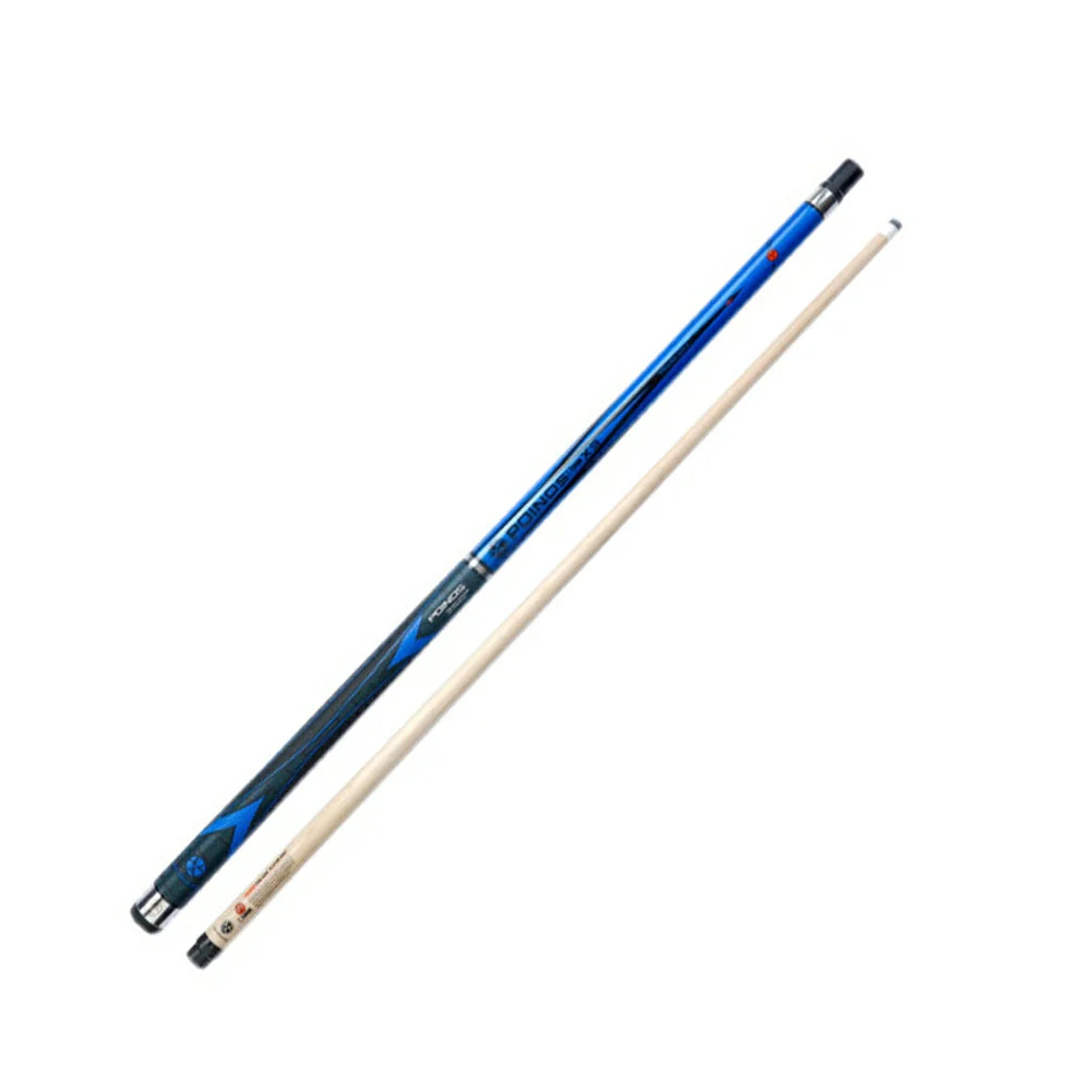 RB Professional Case Set Included - Cue Tip, 147cm Cue with - Billiard 12.5mm Blue