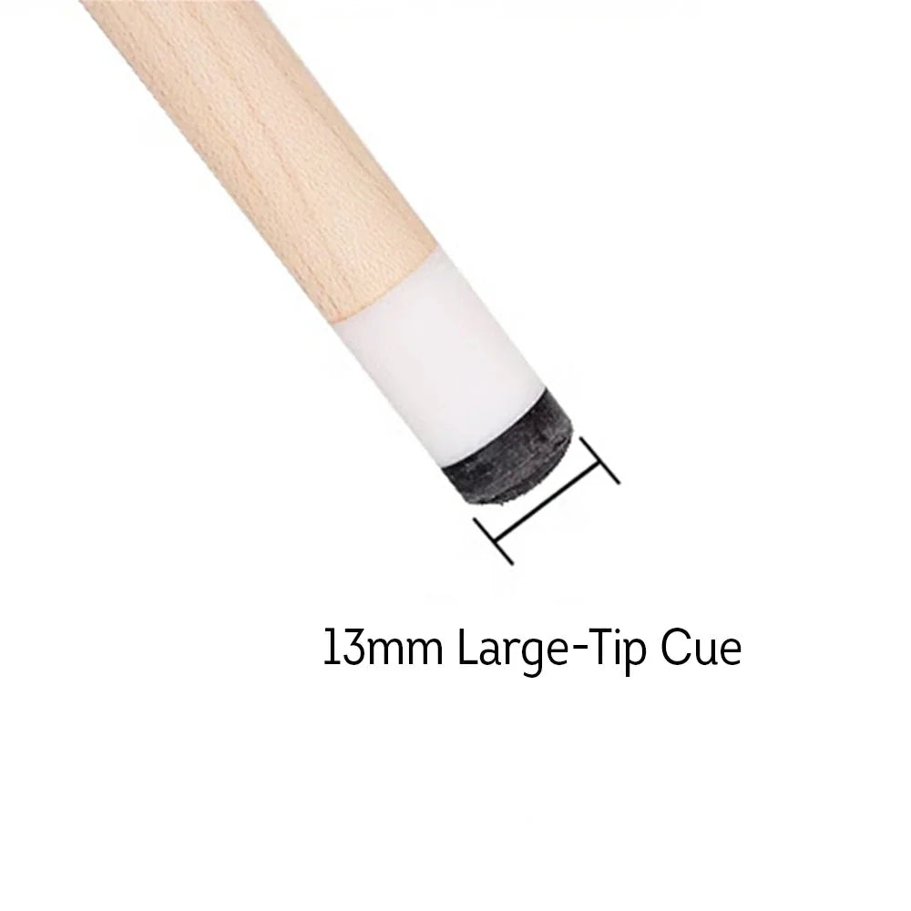 RB Billiard - Set - Cue 147cm Grip Case Tip 11.5/13mm Leather with Orange