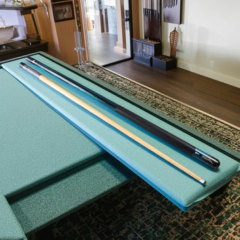 RB Billiard - 11.5/13mm Tip Cue Case 147cm with - Grip Leather Set Blue