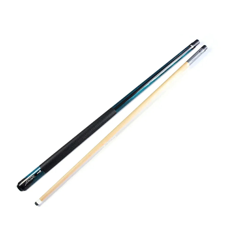 RB Billiard - 11.5/13mm Tip Cue Case 147cm with - Grip Leather Set Blue