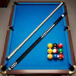 RB 147cm Accessories Maple Professional Billiards Tip Stick 12.5cm Cue Pool with white Cue Black Billiard High-End and grid