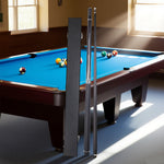 CUPPA 2-Piece Case Cue Length Black Billiard with Billiard 147cm Cue Accessories