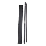 CUPPA 2-Piece Case Cue Length Black Billiard with Billiard 147cm Cue Accessories
