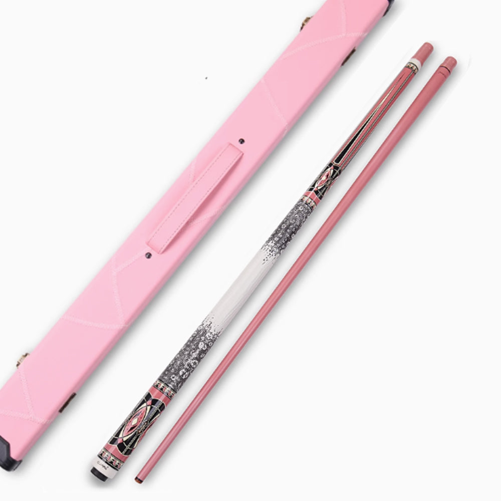 CUPPA 2-Piece with Billiard 147cm Length Case Billiard Cue Pink Cue Accessories