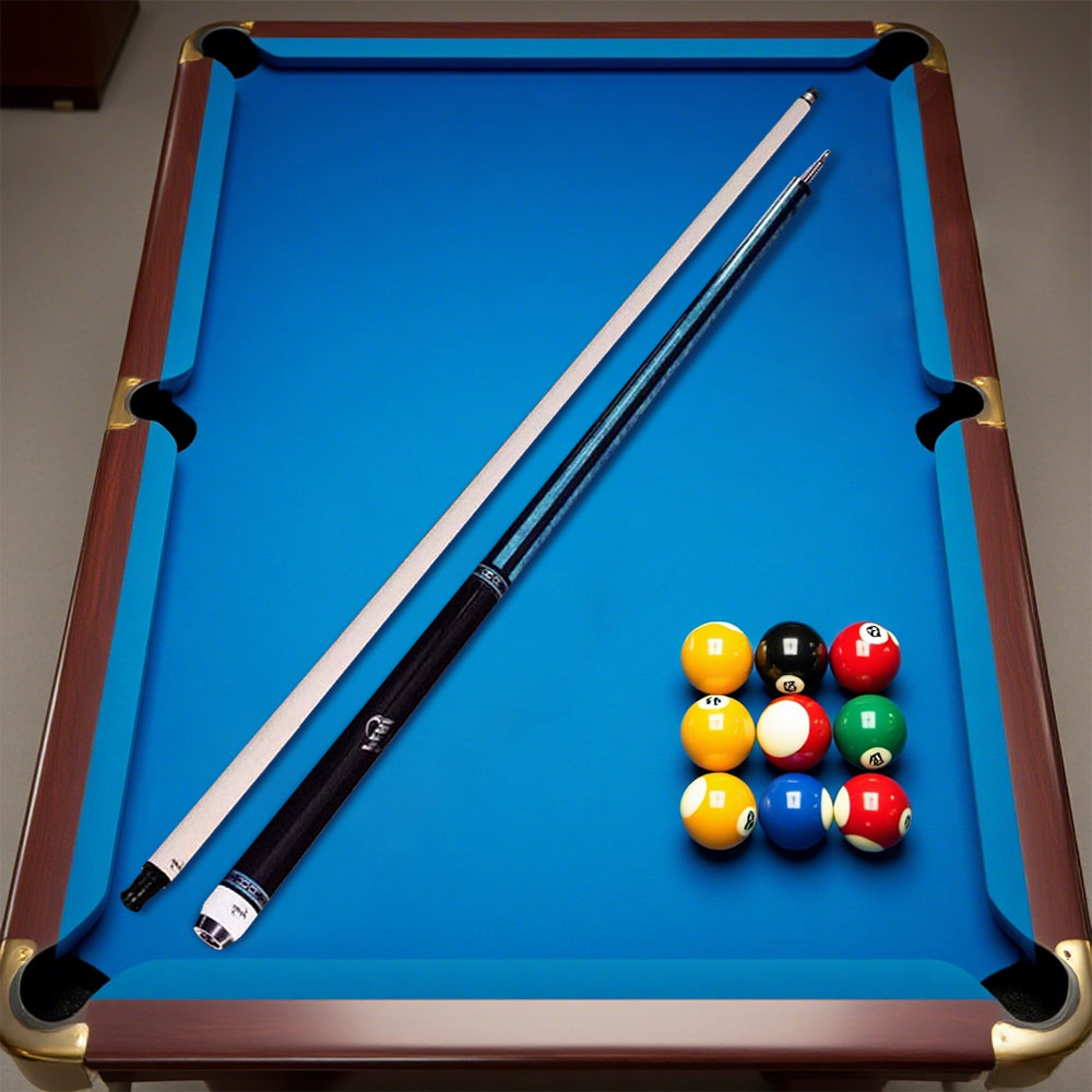 PERI BT Billiard Blue/Black Length Jumping Dual-Use Professional Billiards 139cm Accessories