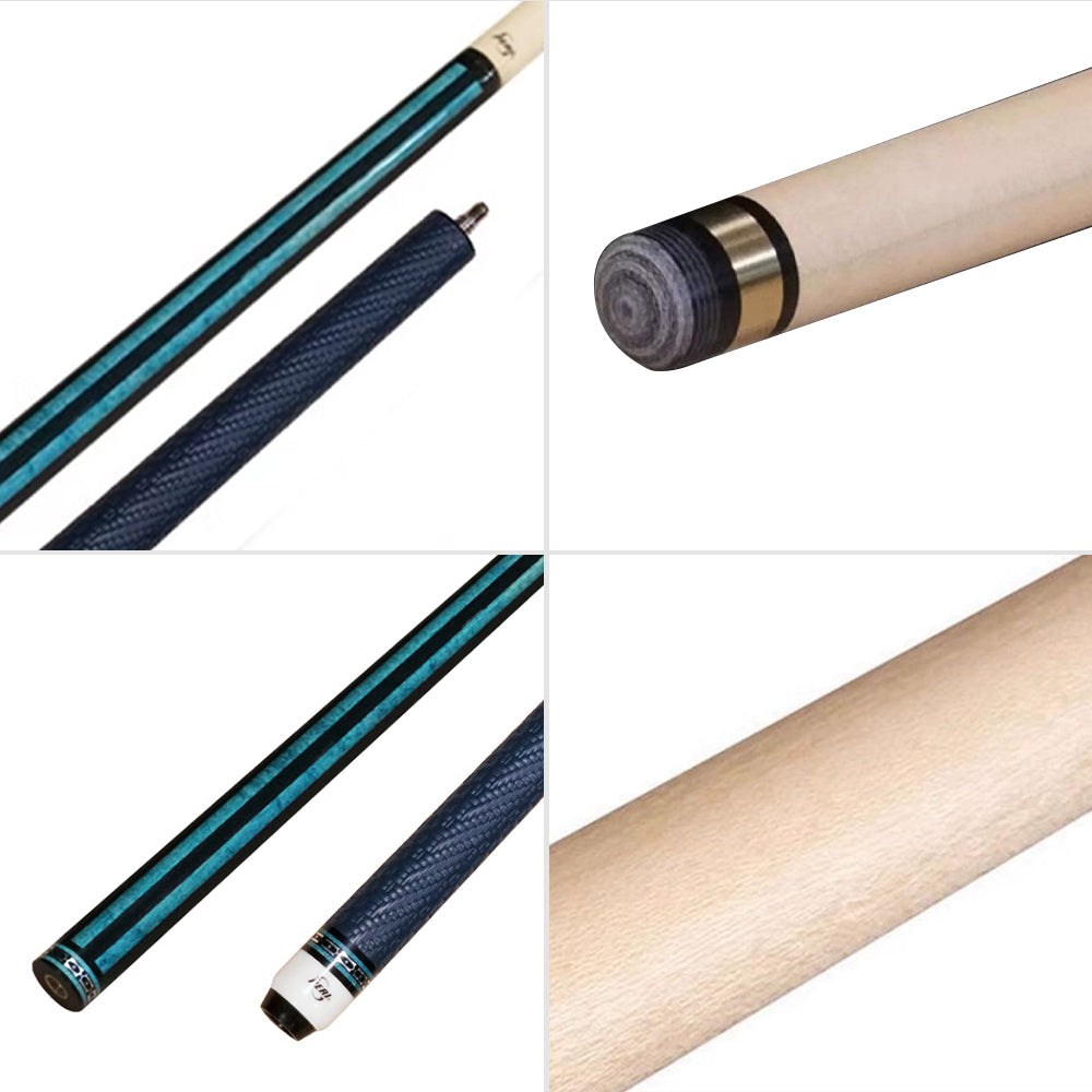 PERI BT Billiard Blue/Black Length Jumping Dual-Use Professional Billiards 139cm Accessories