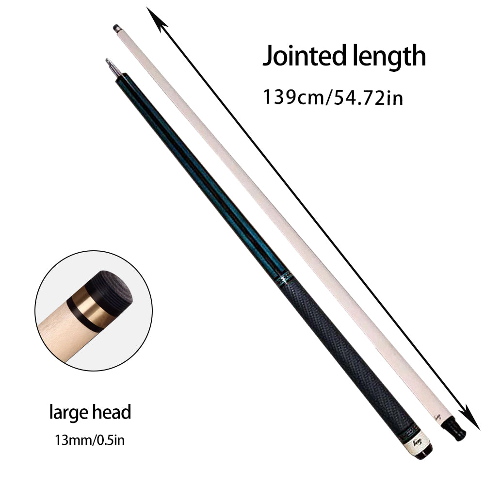 PERI BT Billiard Blue/Black Length Jumping Dual-Use Professional Billiards 139cm Accessories
