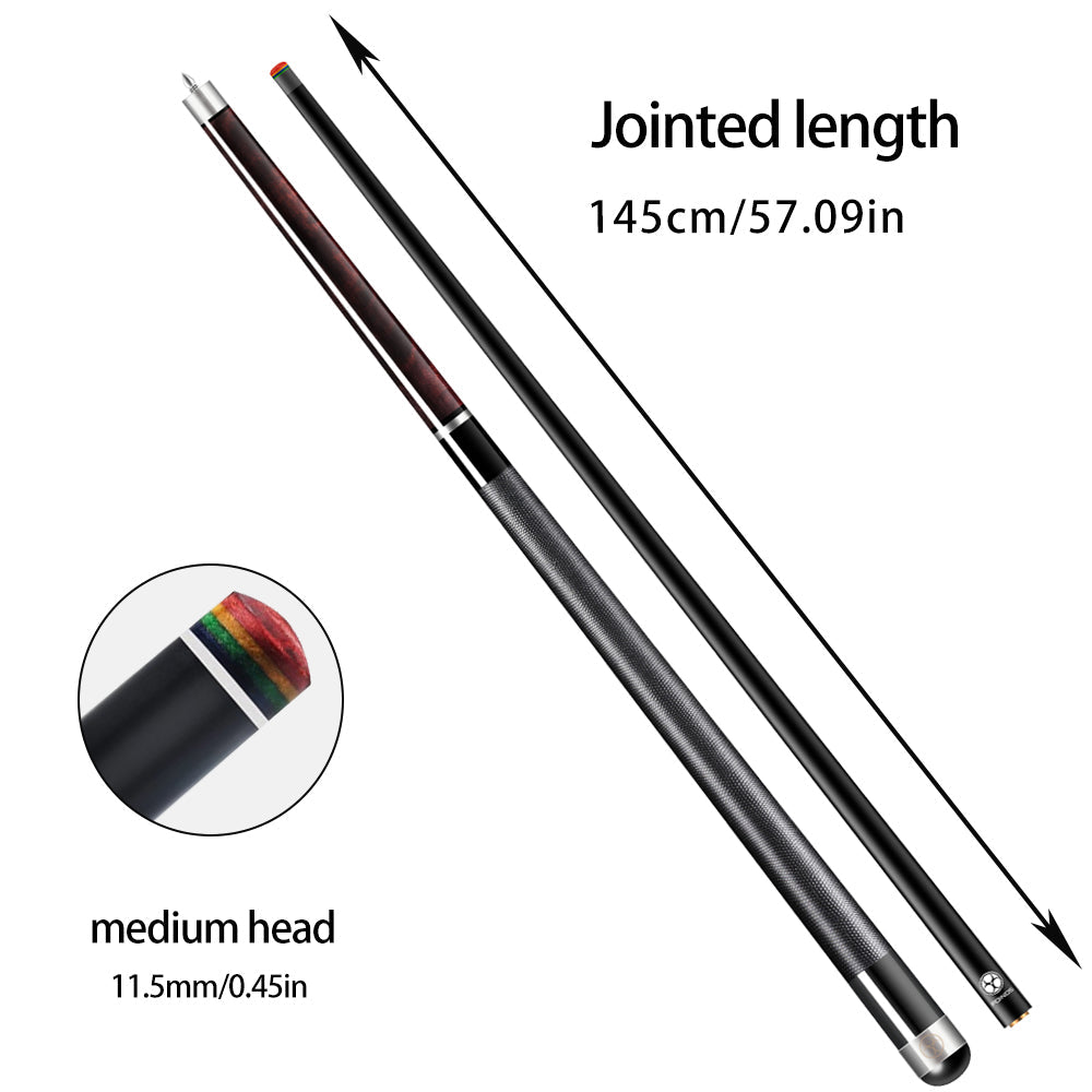 POINOS ZL Set 147cm Professional Billiards Rod Length Billiard Advanced Carving Pattern Accessories