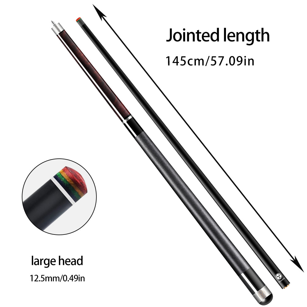 POINOS ZL Set 147cm Professional Billiards Rod Length Billiard Advanced Carving Pattern Accessories