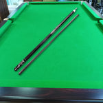 KONLLEN Ebony Wood 147CM Cue 18.5-20OZ AING-1F Pool Premier 2-Piece - Professional Cue Billiard Black