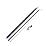 KONLLEN AK75-12BF Premier Cue Pool 147CM Wood - Cue 2-Piece Billiard Maple 18.5-20OZ Professional Blue&Black