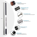 KONLLEN Premier Wood - 147CM 2-Piece Cue Pool Billiard Cue AK75-12WF 18.5-20OZ Professional Maple White&Blue&Black