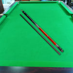 KONLLEN Premier Billiard Professional Cue Wood 2-Piece Pool Cue - 18.5-20OZ Maple AS-1F 147CM Red&Black