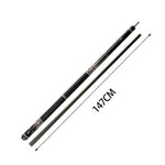KONLLEN Premier 18.5-20OZ Wood Cue Cue Maple Professional Billiard 147CM 2-Piece AS-2F - Pool Red&Black