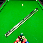 KONLLEN Professional 18.5-20OZ 147CM Pool Maple Dragon-1 Cue Premier 2-Piece - Wood Cue Billiard White&Black