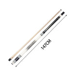 KONLLEN Cue Maple Dragon-2 Professional Pool - 18.5-20OZ Cue Wood Premier 2-Piece 147CM Billiard White&Black