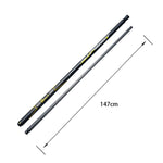 KONLLEN 18.5-20OZ Maple Wood Cue 147CM Professional Cue - 2-Piece Punch Premier Billiard HQ-BK Yellow&Black