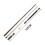 KONLLEN 2-Piece Premier Ebony Professional - 147CM Cue KL-01WR Pool 18.5-20OZ Wood Billiard Cue White&Black