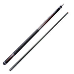 KONLLEN 2-Piece Cue - Professional Premier 18.5-20OZ Wood Maple KL-08 Pool Billiard Cue 147CM Red&Blue&Black