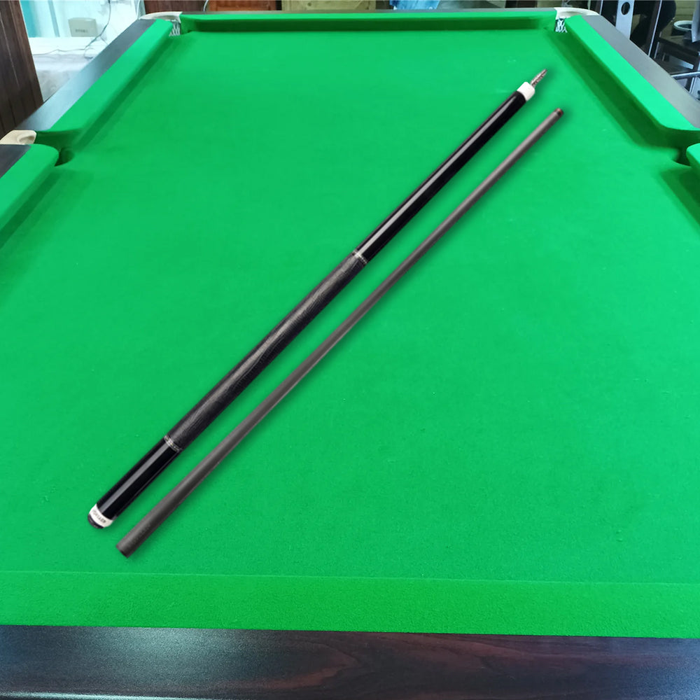 KONLLEN 2-Piece Billiard Wood Cue Maple KL-12BF 147CM Premier Pool - Cue 18.5-20OZ Professional Black