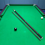 KONLLEN 2-Piece Billiard Wood Cue Maple KL-12BF 147CM Premier Pool - Cue 18.5-20OZ Professional Black