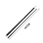 KONLLEN 2-Piece Billiard Wood Cue Maple KL-12BF 147CM Premier Pool - Cue 18.5-20OZ Professional Black
