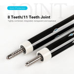 KONLLEN Professional - Cue Pool KL20-18F Premier 18.5-20OZ Billiard Wood 147CM Cue 2-Piece Ebony White&Blue&Black