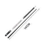 KONLLEN Professional - Cue Pool KL20-18F Premier 18.5-20OZ Billiard Wood 147CM Cue 2-Piece Ebony White&Blue&Black