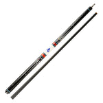 KONLLEN Billiard Pool Premier KL-A1 Maple Professional 147CM - Wood Cue 18.5-20OZ 2-Piece Cue Blue&White&Red