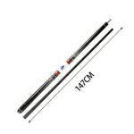 KONLLEN Billiard Pool Premier KL-A1 Maple Professional 147CM - Wood Cue 18.5-20OZ 2-Piece Cue Blue&White&Red