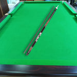 KONLLEN Professional Premier Lowversion Cue - Cue LW-1 147CM 2-Piece 18.5-20OZ Maple Wood Pool Billiard Orange&Black