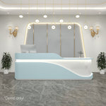 MODERA 80/150/240/500cm Length Desk w/ Reception Light