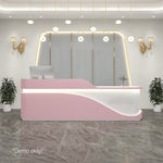 MODERA 80/150/240/500cm Length Desk w/ Reception Light