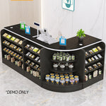 MODERA Slate MDF Desk Reception Table Top Cabinet