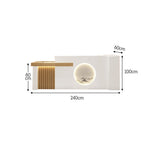 MODERA 100/180/240/300/400cm Reception w/ Length Desk Light