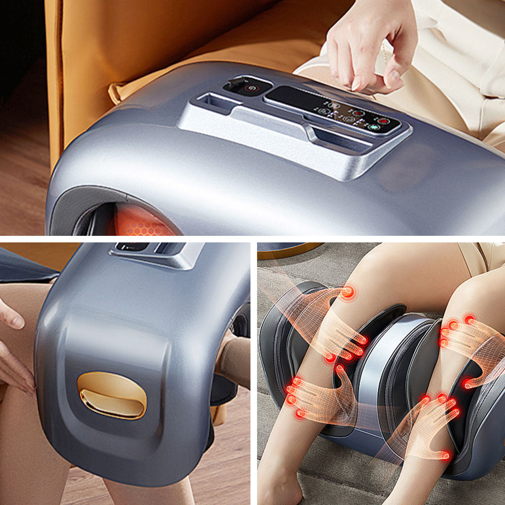 RELAXA G65 3-Level Knee Massage Device Vibration - Massage Blue/White/Pink