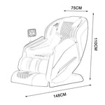 RELAXA L25 Zero Gravity Electric Massage Chair Green / Black Grey / Brown