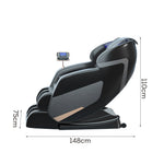 RELAXA S9C Zero - Recline Massage Electric Chair Gravity with Black