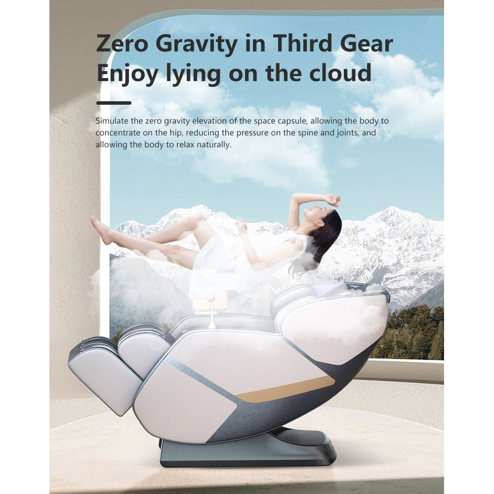 RELAXA V10  Electric Massage Chair SL Track  Zero Gravity Gray