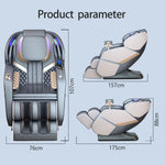 RELAXA V10  Electric Massage Chair SL Track  Zero Gravity Gray