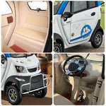 ROLLUX Enclosed Range, 70 Wheel Urban 60V1200W 80km Comfort, Scooter with Mobility Safe - Motor, - Long Steering All-Weather Commuting